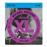 D'Addario EXL120 Nickel Wound Guitar Strings, Super Light, 09-42