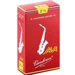 Vandoren Java Red Series Alto Saxophone Reeds (Box of 10)